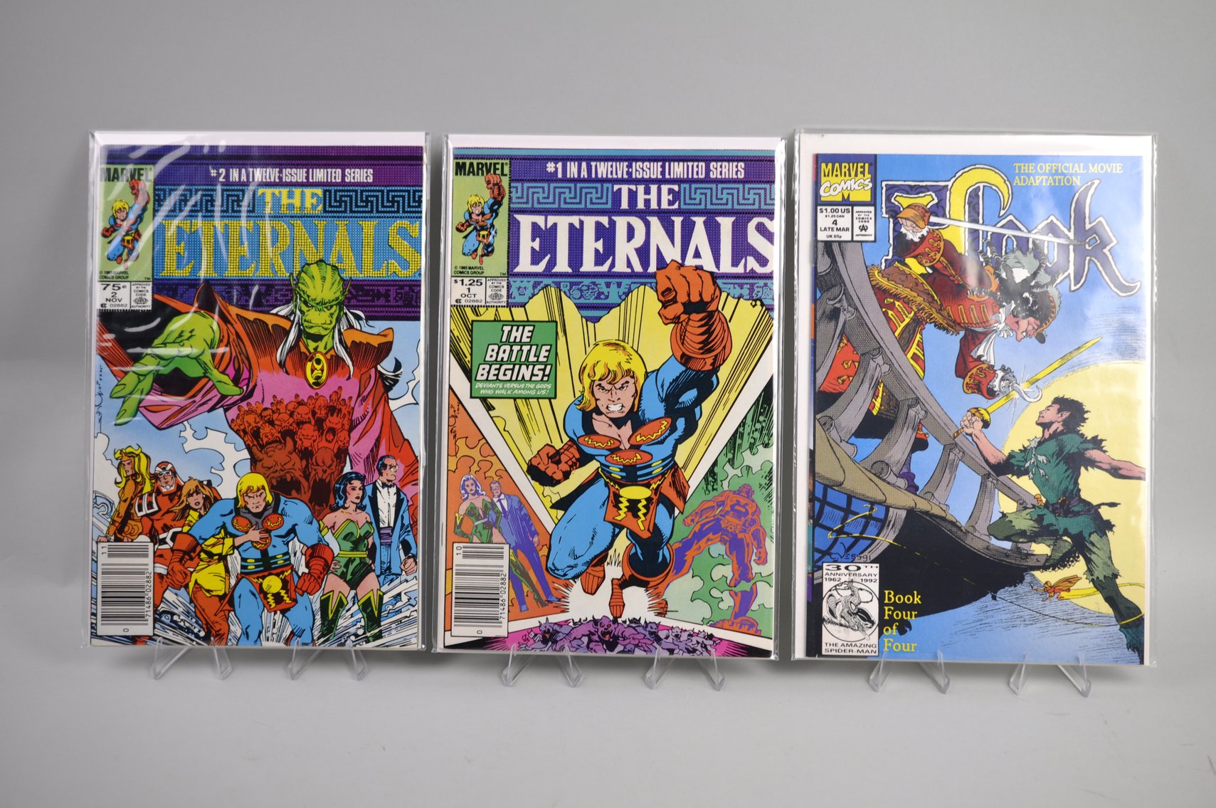 Marvel Hook and The Eternals Comics