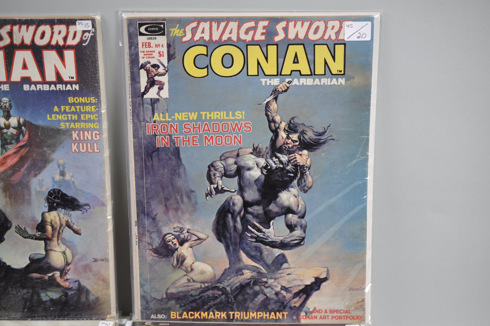 Assortment of the Savage Sword of Conan Comics