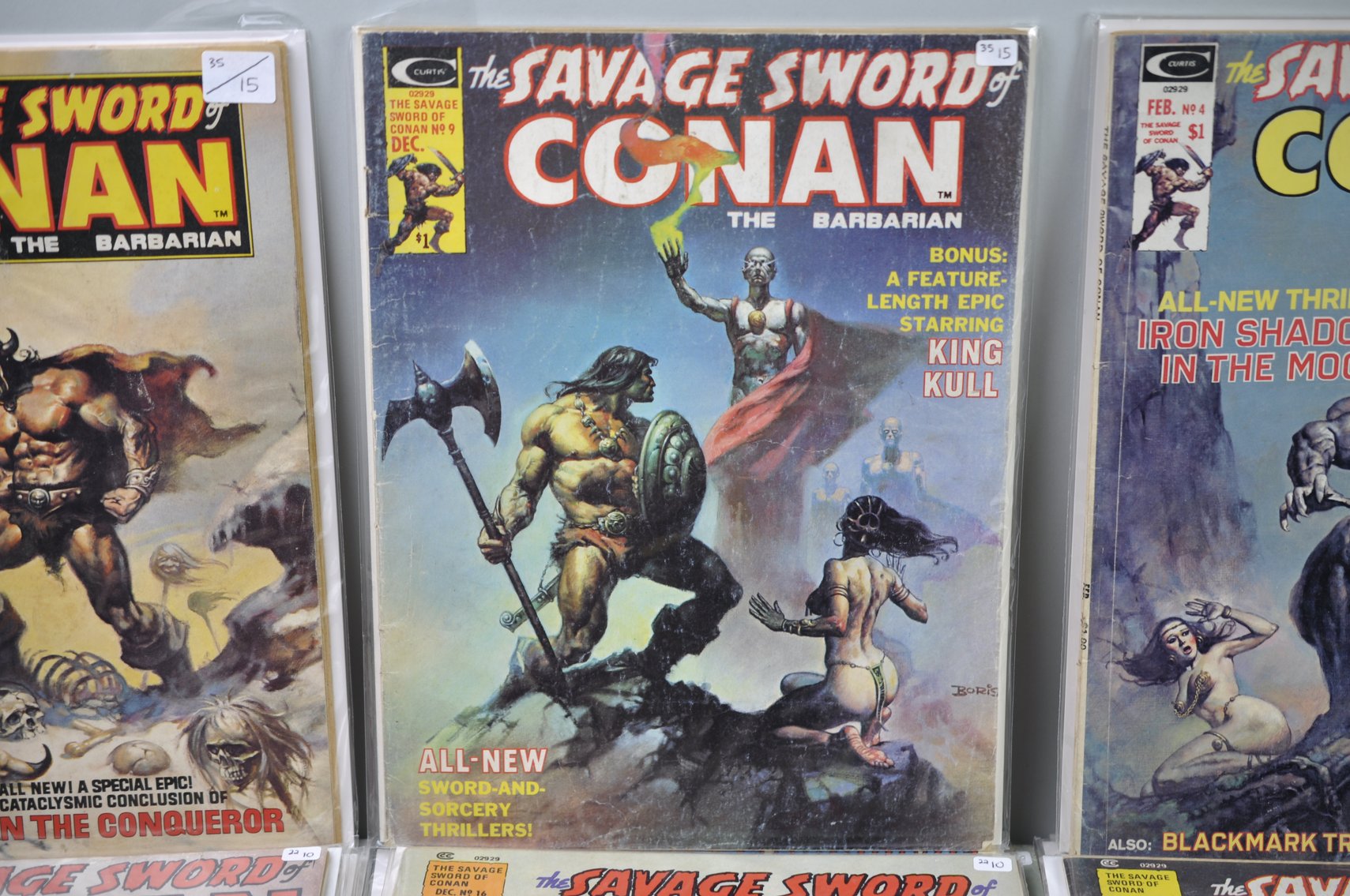 Assortment of the Savage Sword of Conan Comics