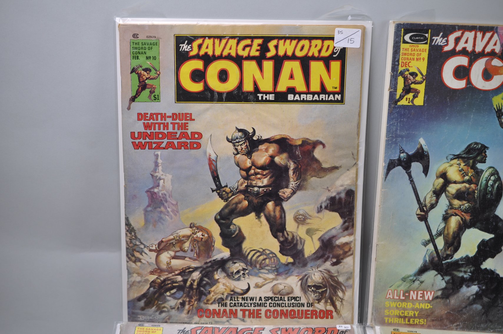 Assortment of the Savage Sword of Conan Comics