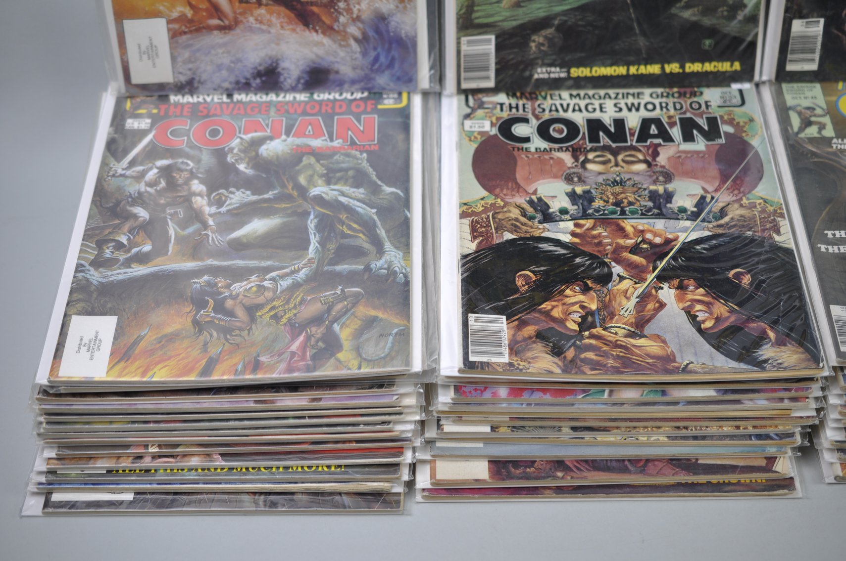 Assortment of the Savage Sword of Conan Comics