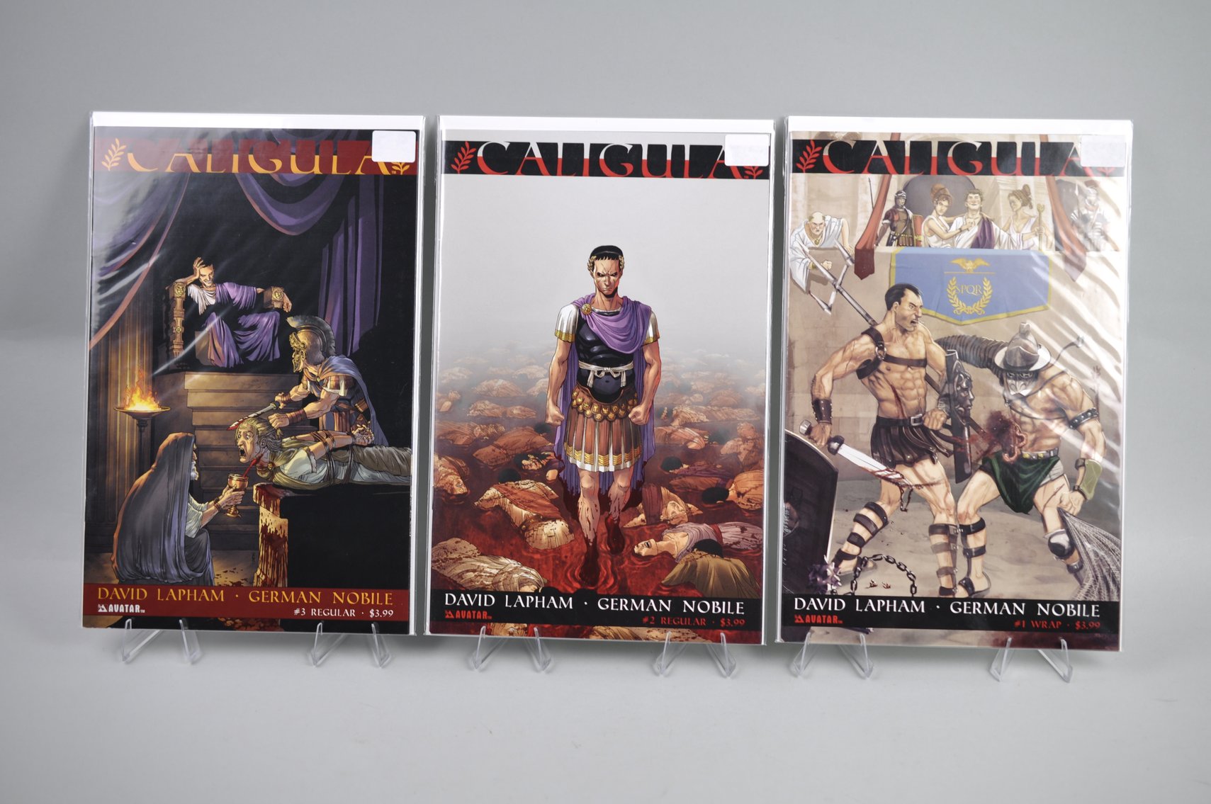 Caligula: Heart of Rome Comic Sets