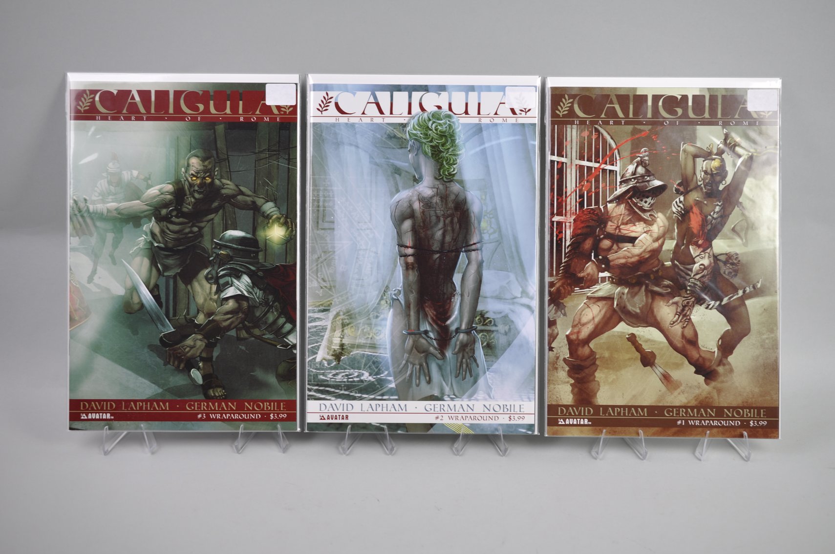 Caligula: Heart of Rome Comic Sets