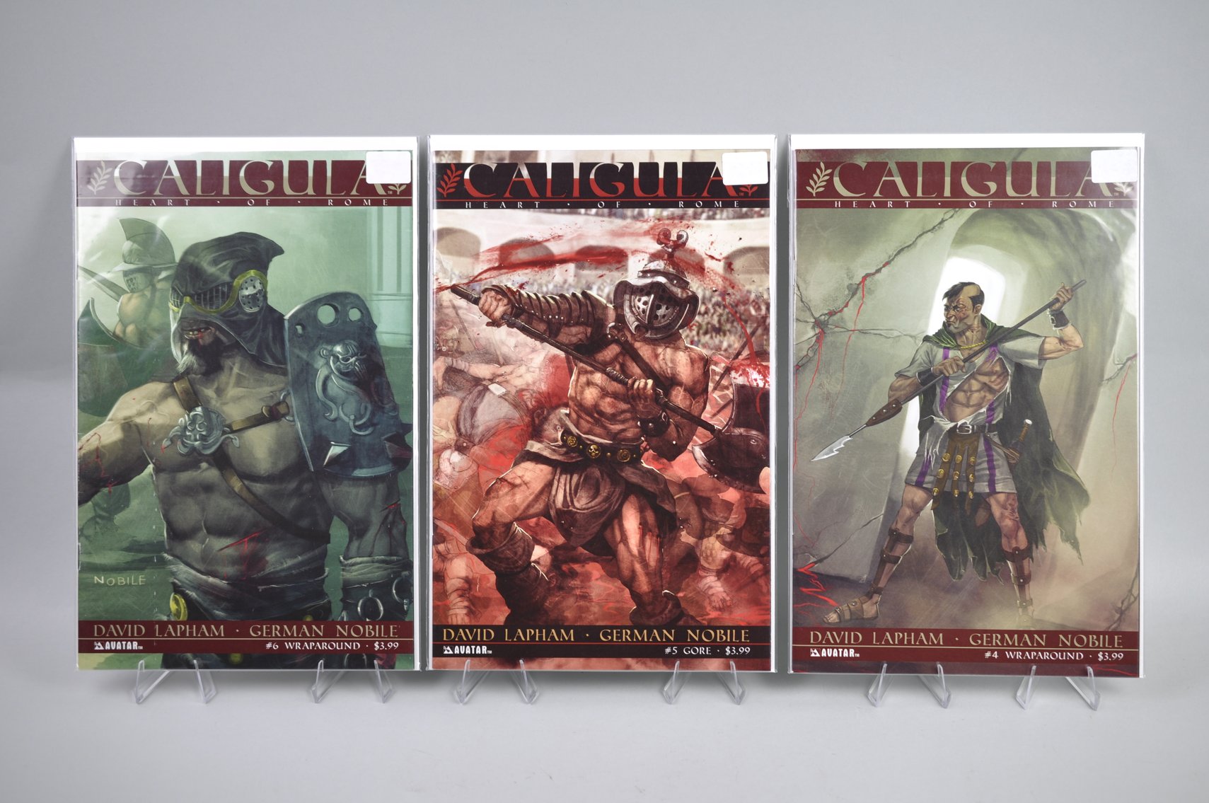 Caligula: Heart of Rome Comic Sets