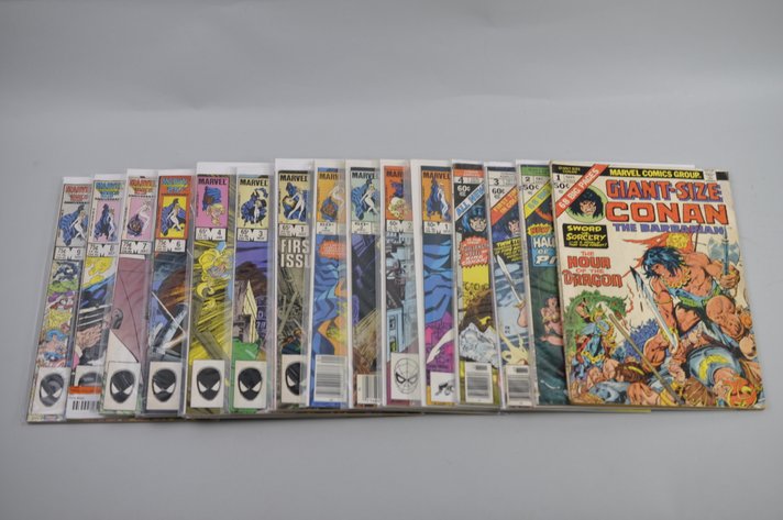 Cloak and Dagger & Conan Comic Sets