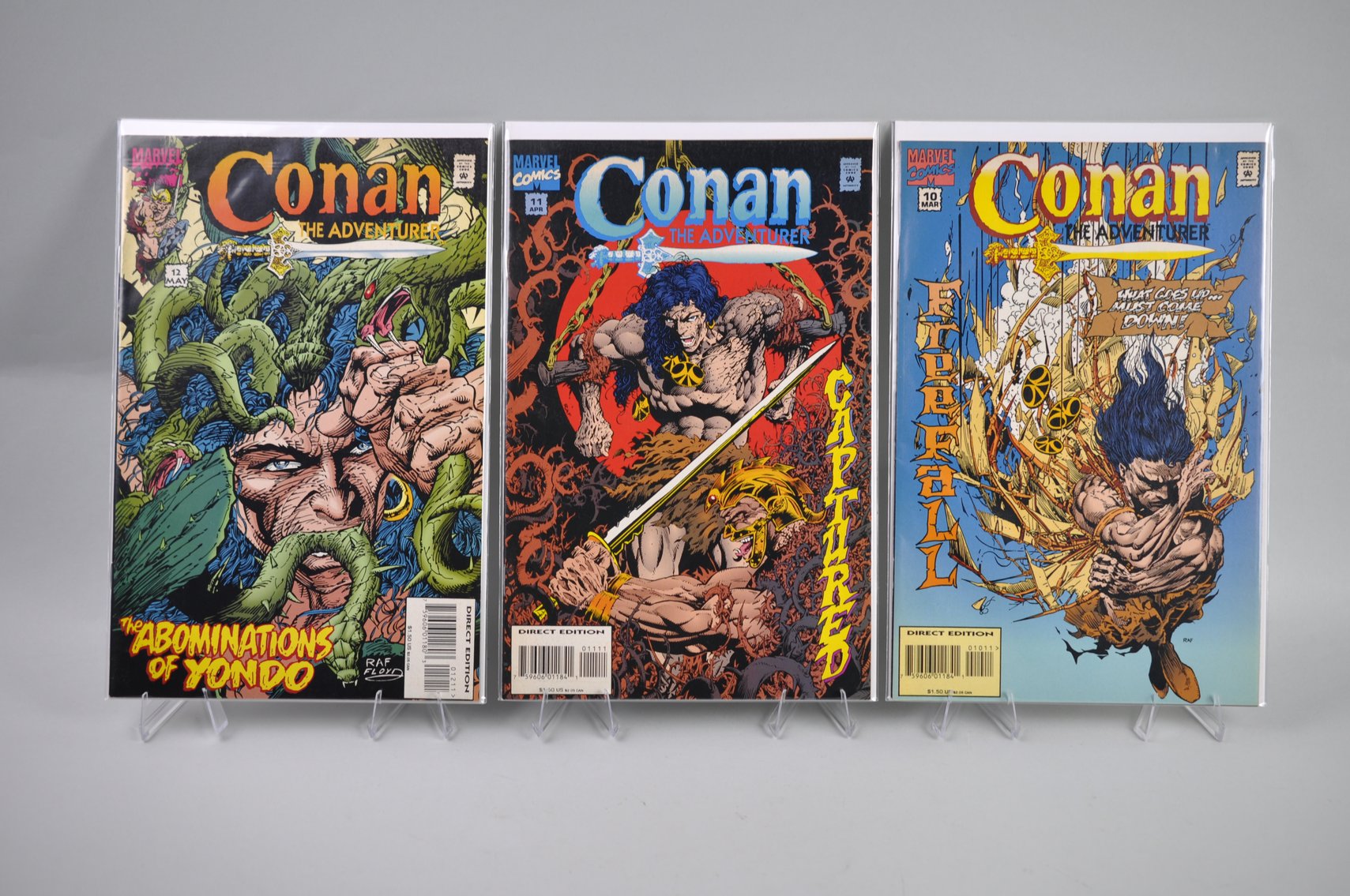 Conan: The Adventurer Comic Set
