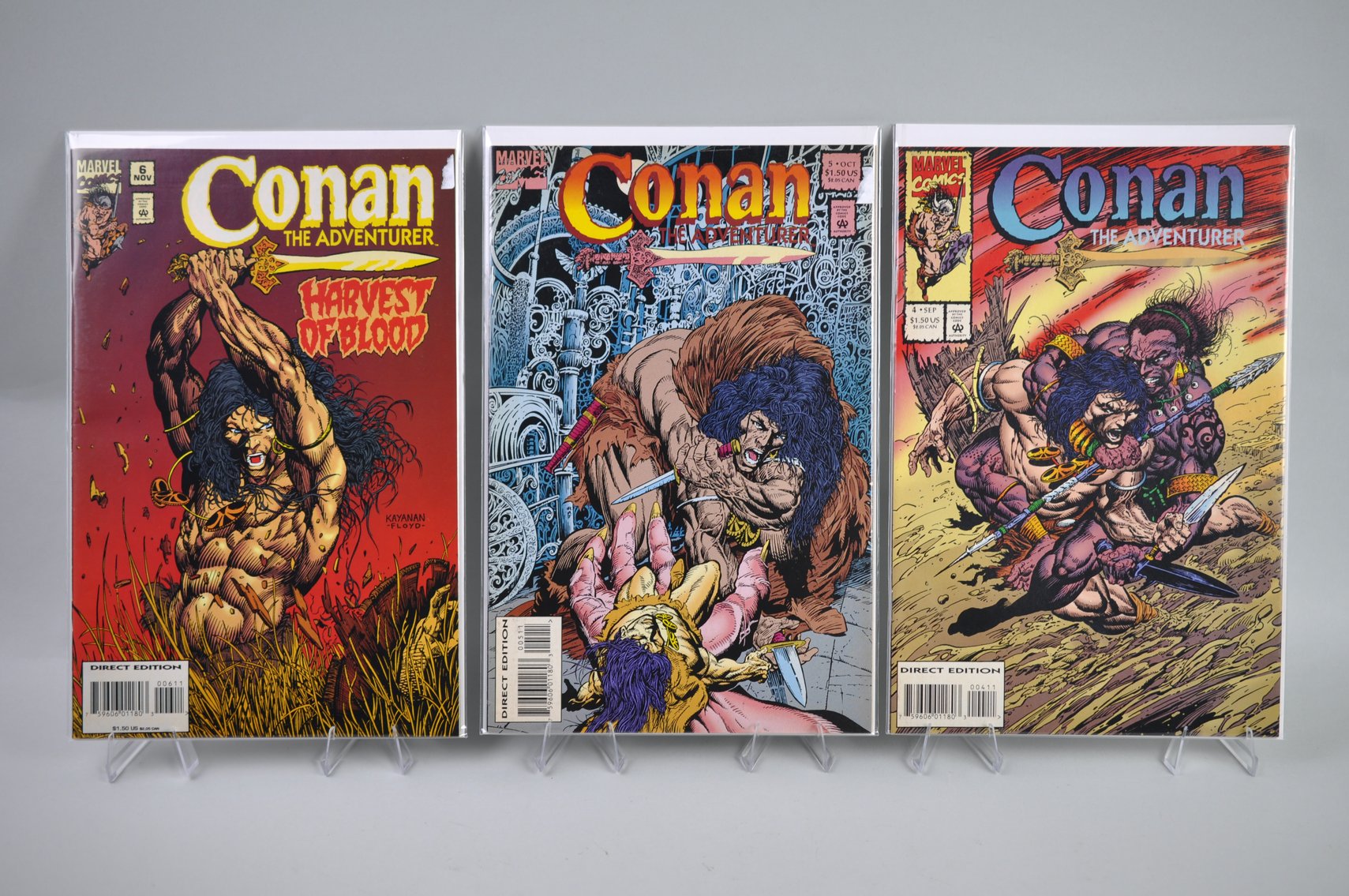 Conan: The Adventurer Comic Set