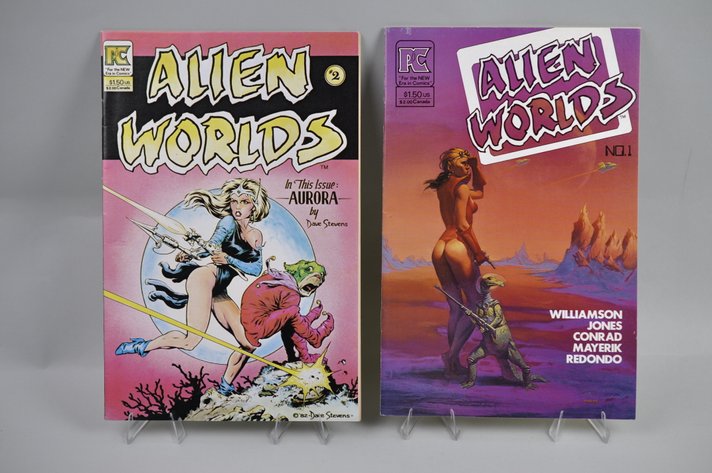 PC's Alien Worlds Comics