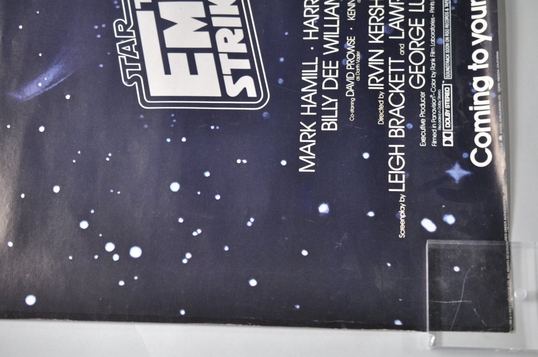 1979 Star Wars Empire Stikes Back Movie Poster