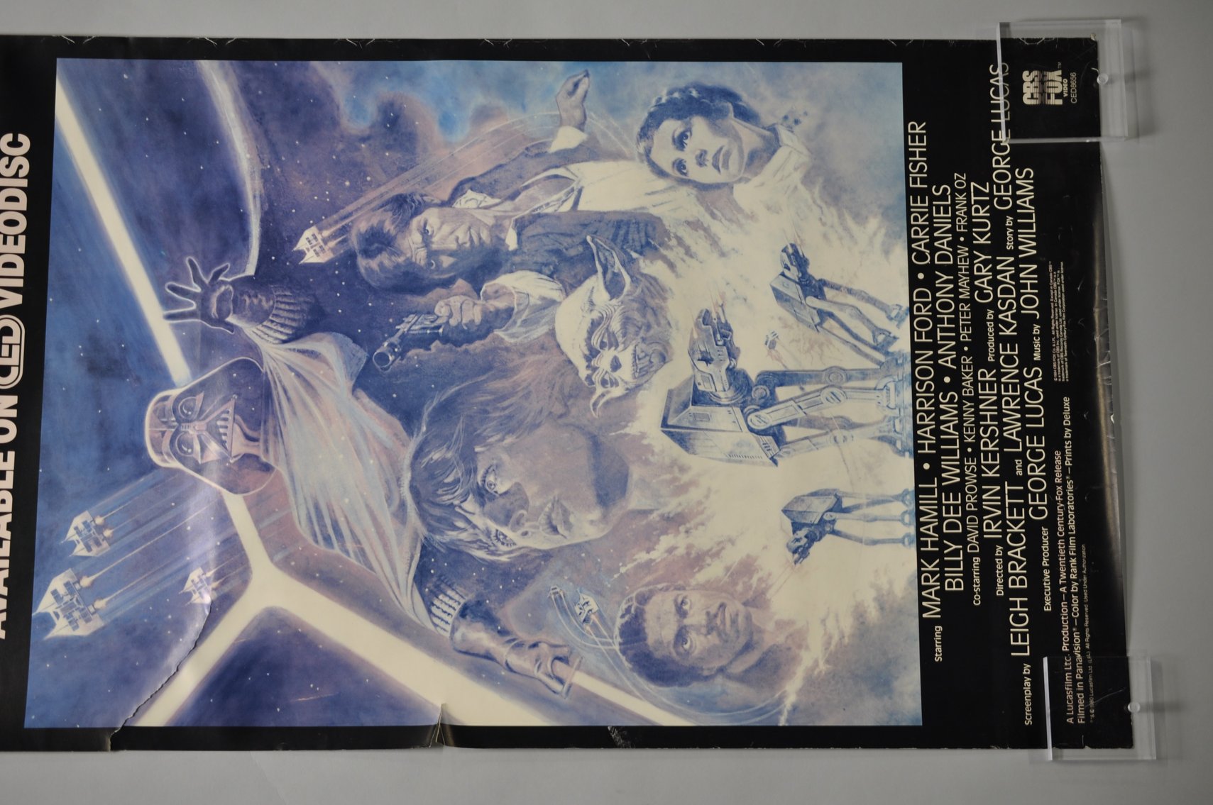 1980 Empire Stikes Back Promotional Poster
