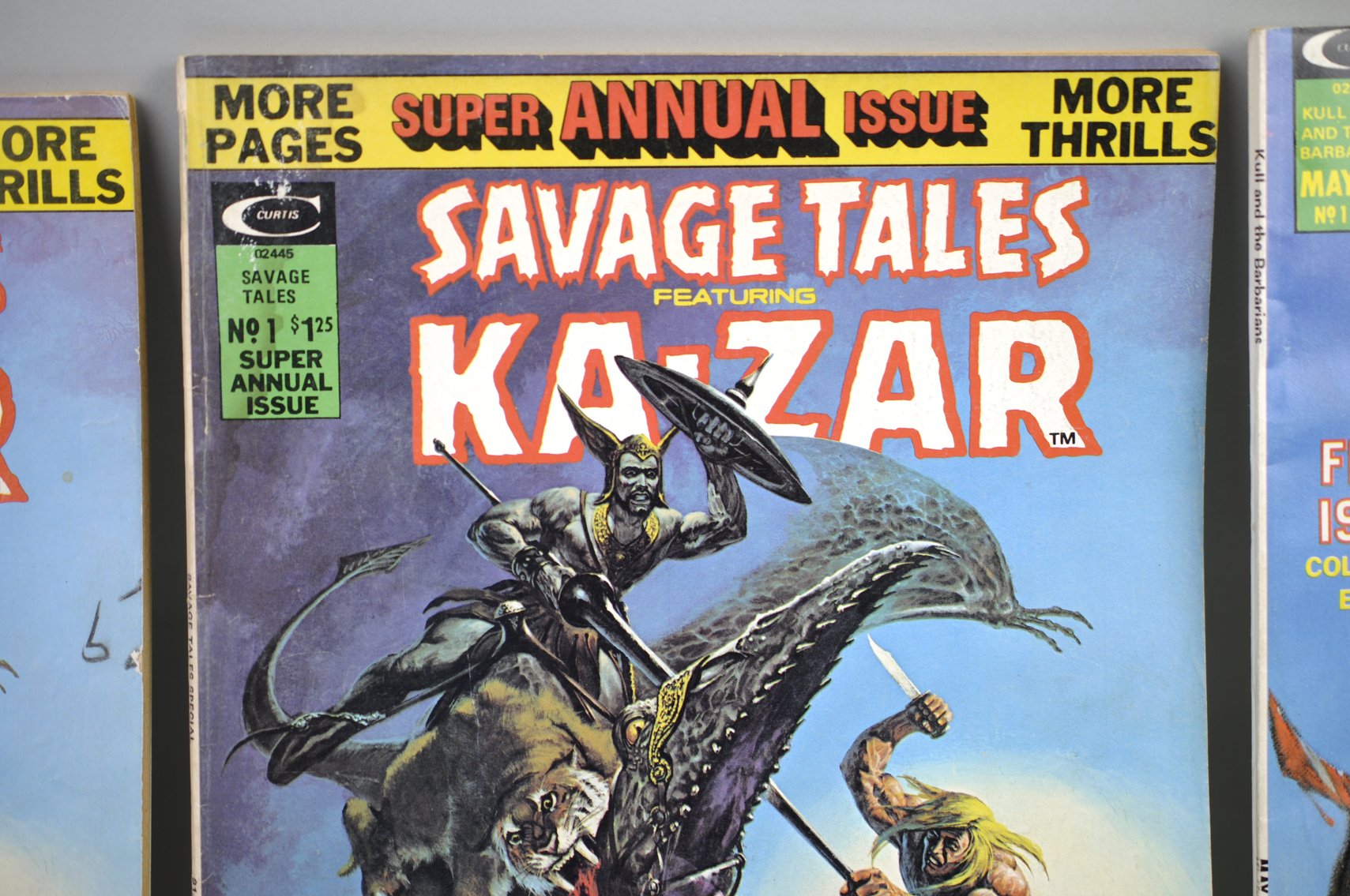 Curtis Ka-Zar & Kull Comics