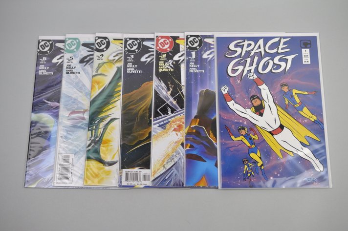 1st Issue of Space Ghost + 2001 Space Ghost Set
