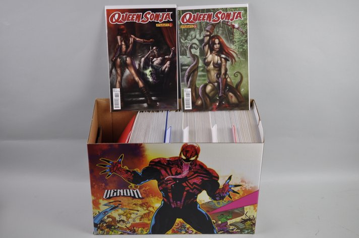 Collection and Variations of Red Sonja Comics