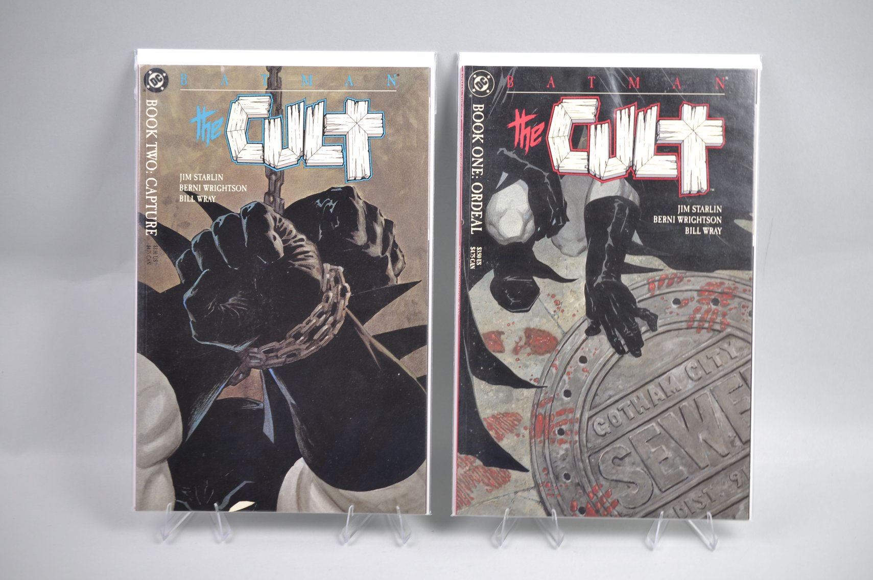 Harleen, The Question, & The Cult Comic Sets