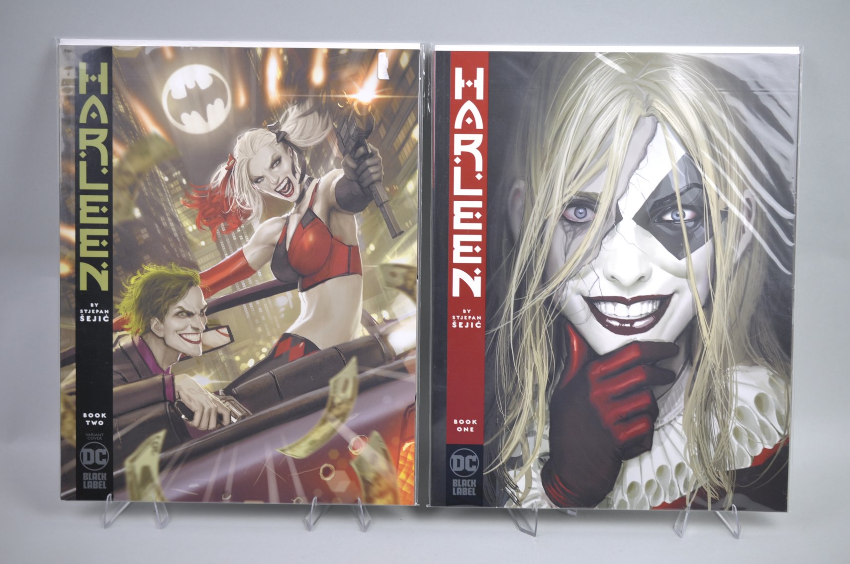 Harleen, The Question, & The Cult Comic Sets
