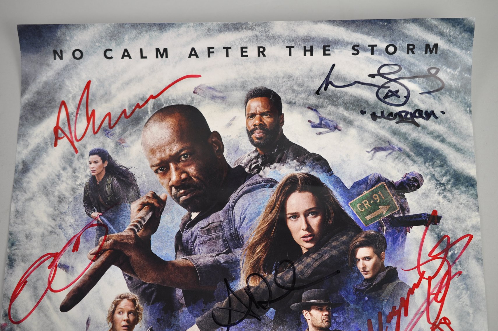Fear the Walking Dead Signed Poster