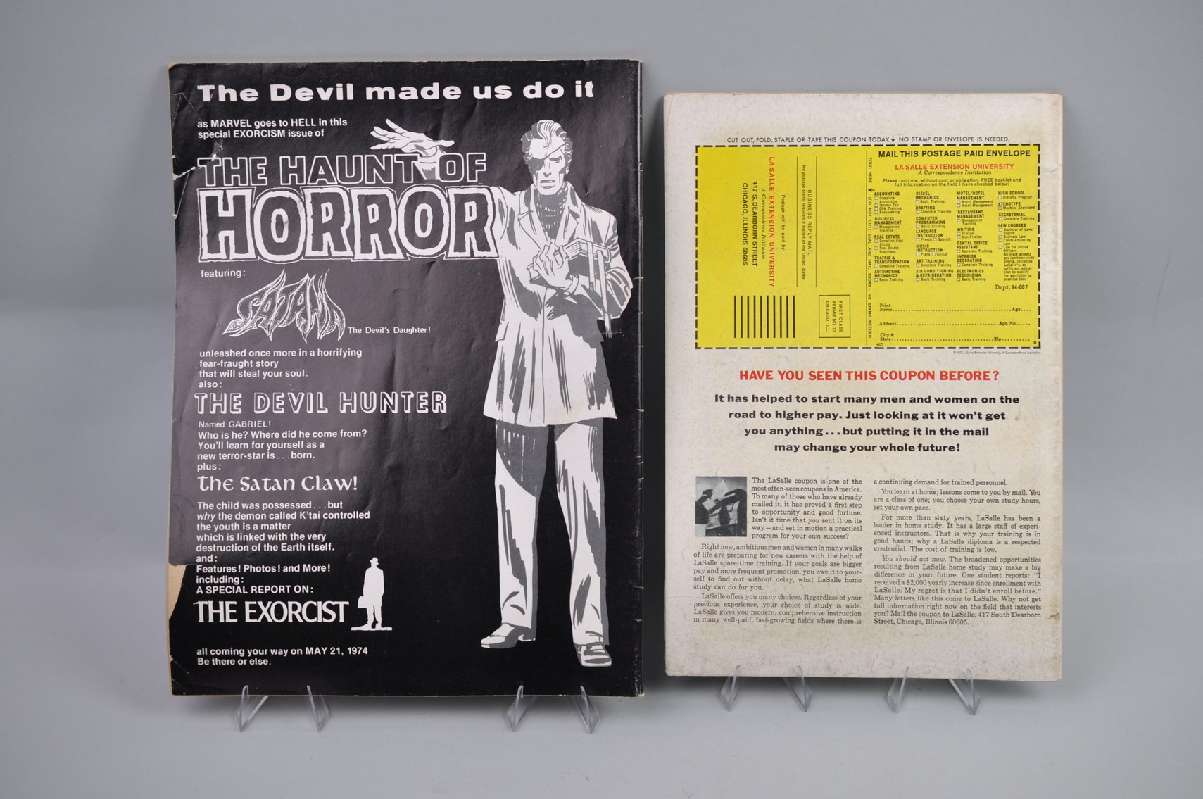 Haunt of Horror & Headless Horseman Comics