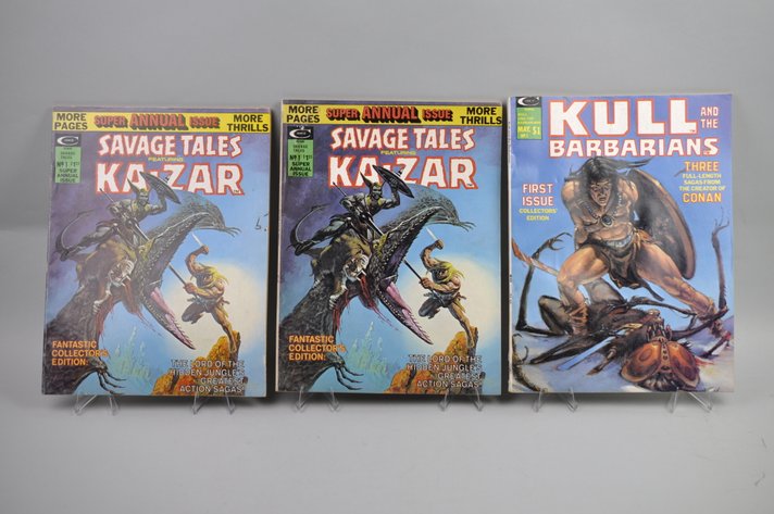 Curtis Ka-Zar & Kull Comics