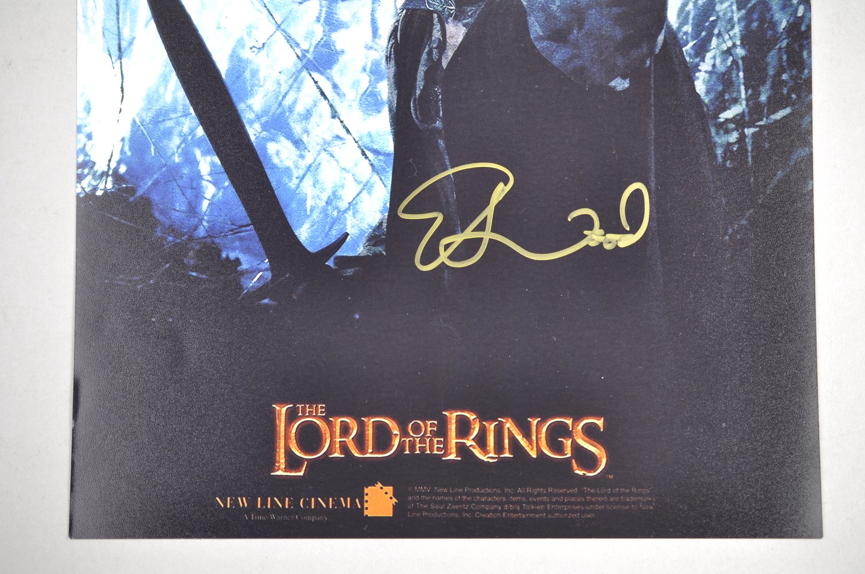 Elijah Wood Lord of the Rings Signed Photo