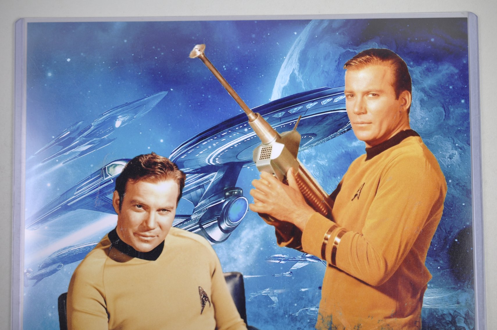 William Shatner Signed Star Trek Photo