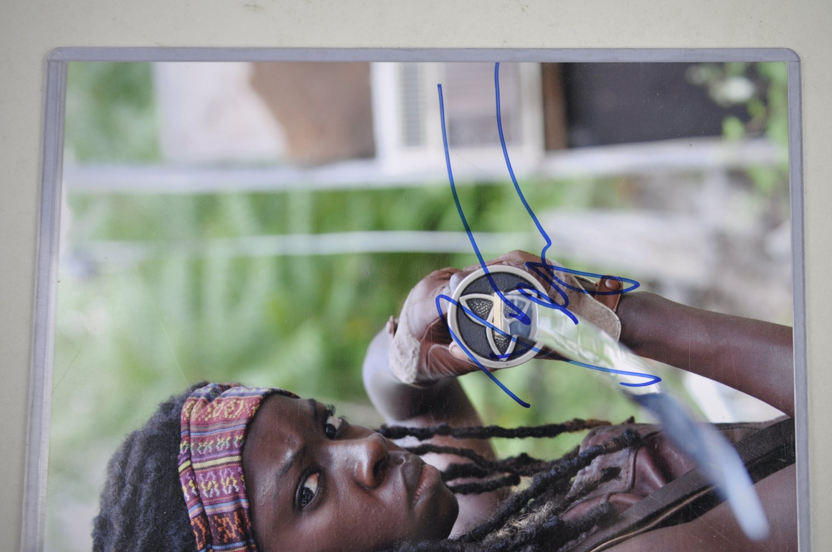 Signed Danai Gurira Walking Dead Photo
