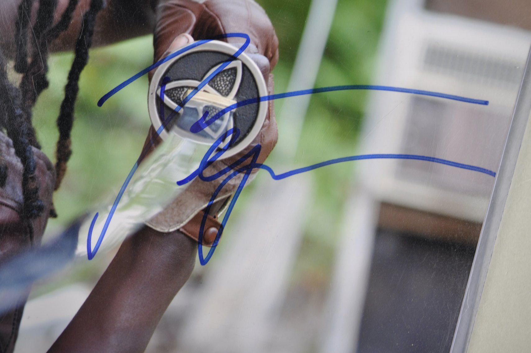 Signed Danai Gurira Walking Dead Photo
