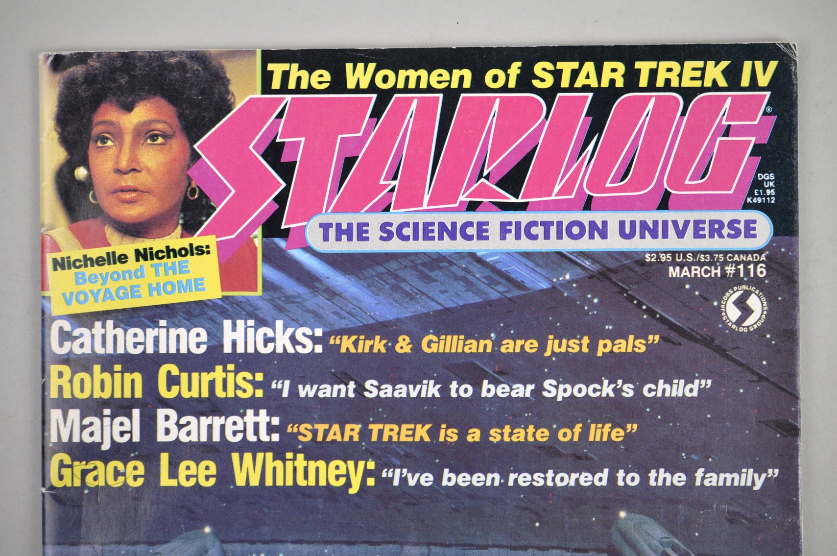 George Takei Signed Starlog Magazine