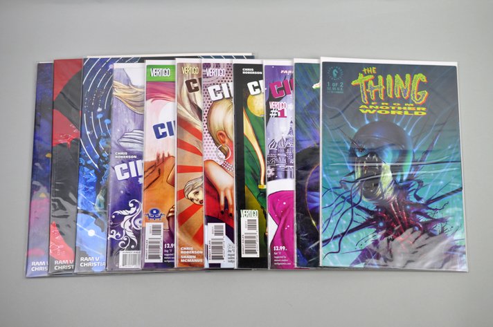 The Thing, Cinderella & Aquaman Comic Sets