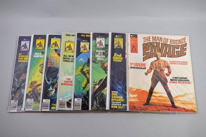 The Man of Bronze: Doc Savage Comic Set
