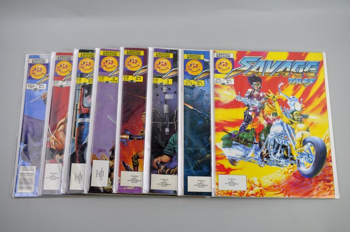 Marvel Savage Tales Comic Set