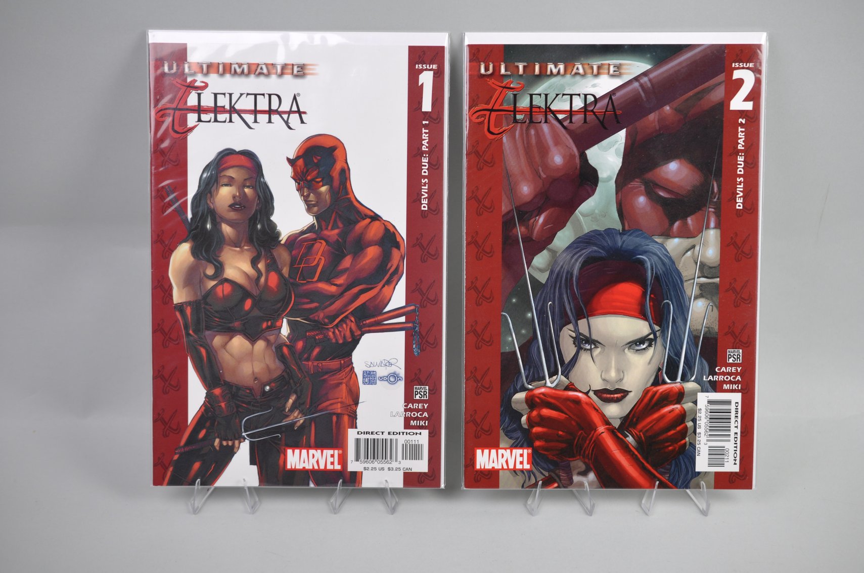 Assortment of Marvel Comic Heroes and Cels