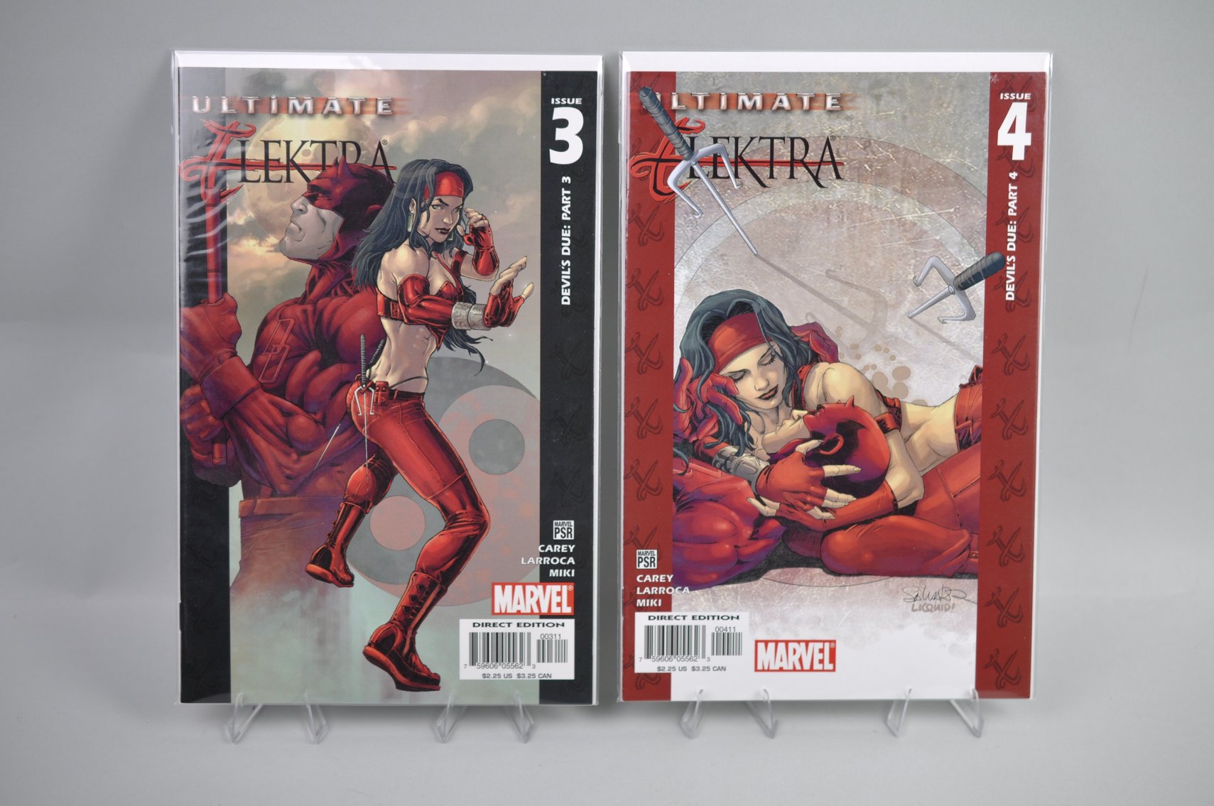 Assortment of Marvel Comic Heroes and Cels