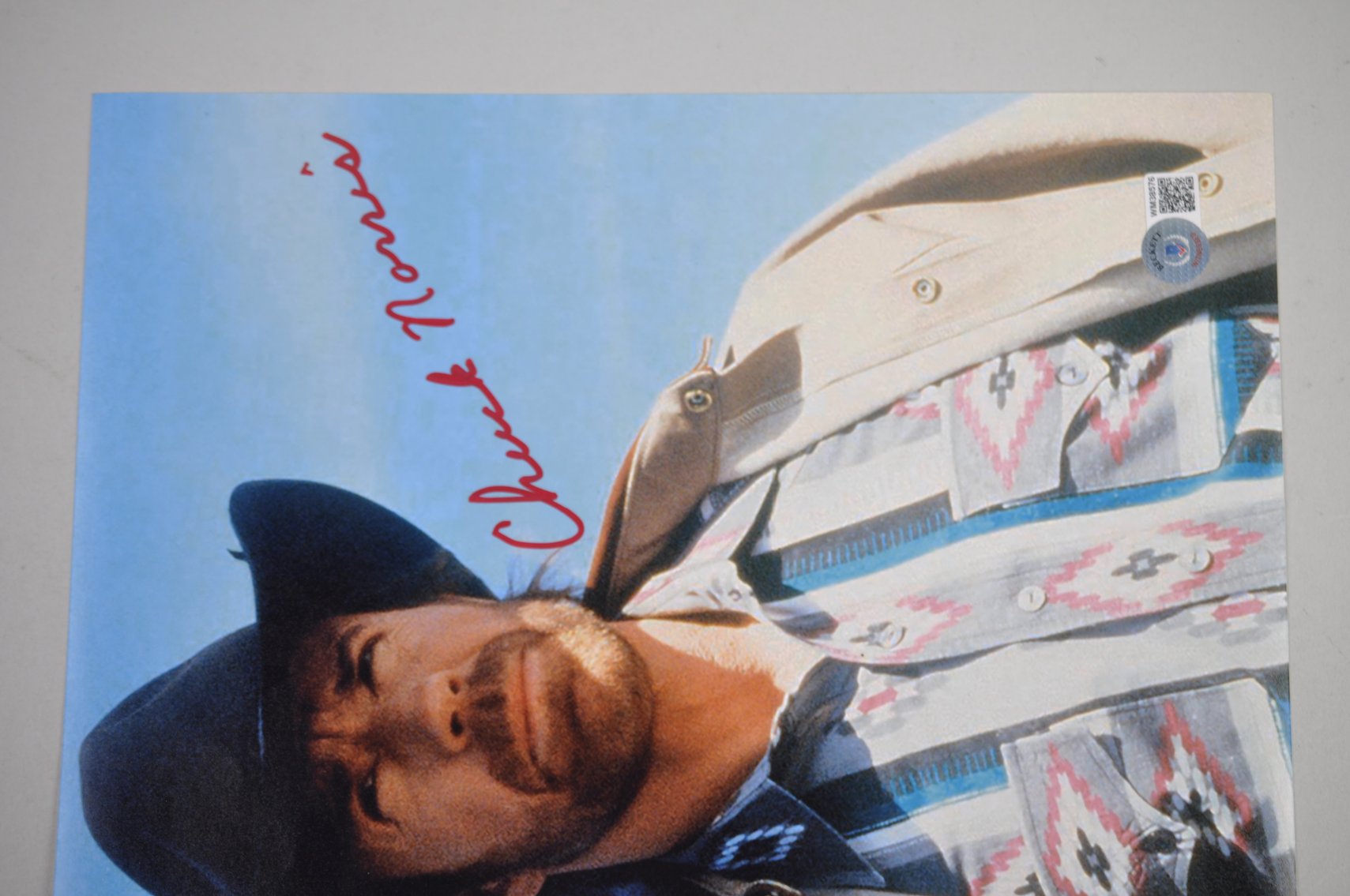 Chuck Norris Signed Photo