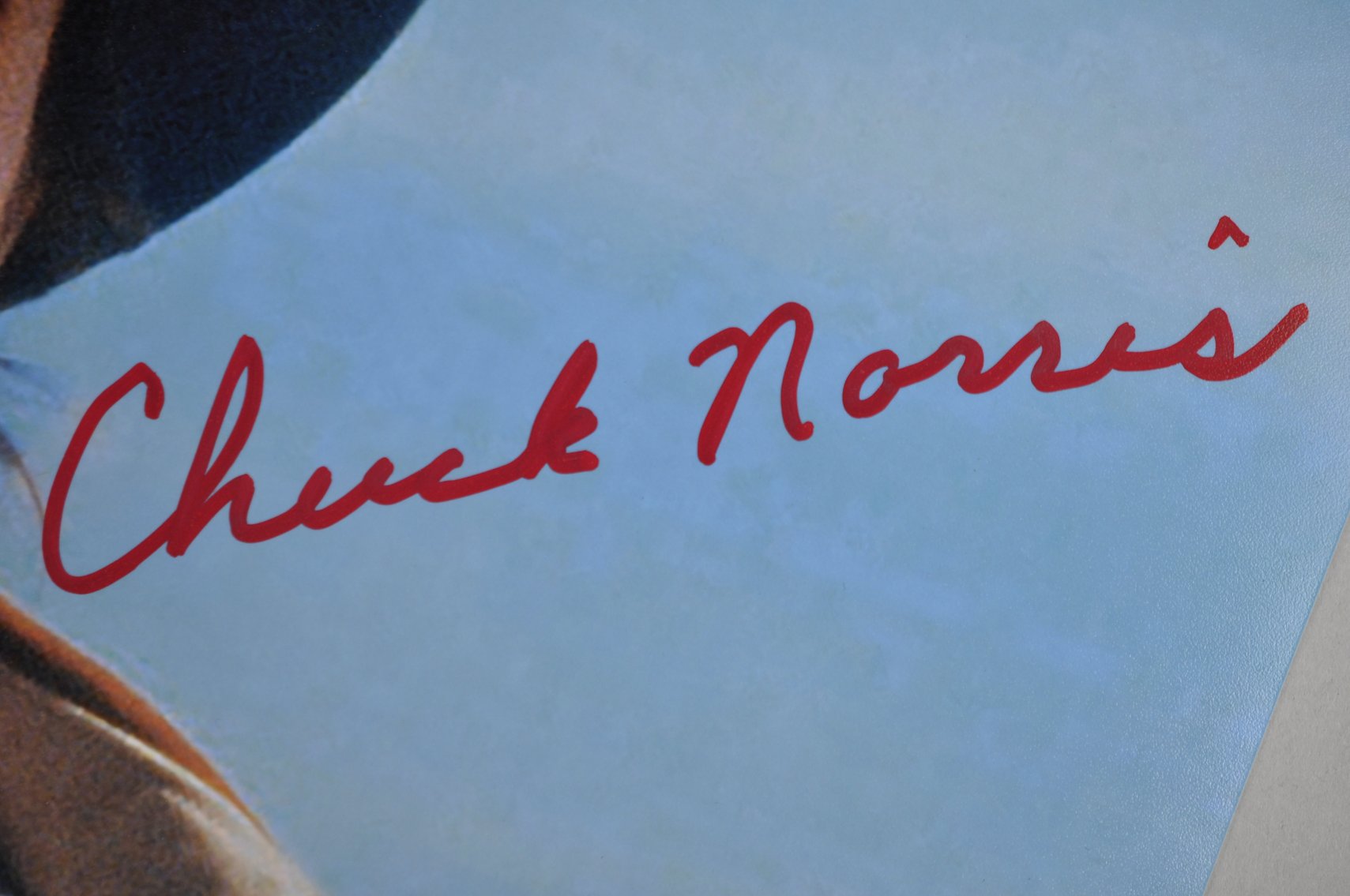Chuck Norris Signed Photo