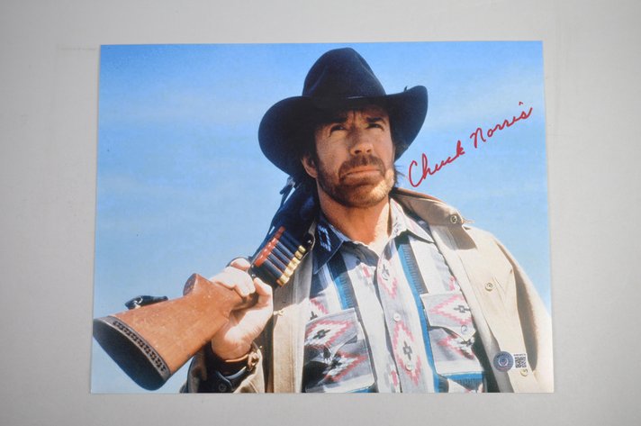 Chuck Norris Signed Photo