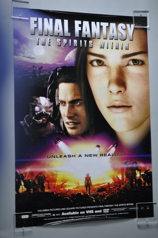 Final Fantasy and Two Tomb Raider Theater Posters