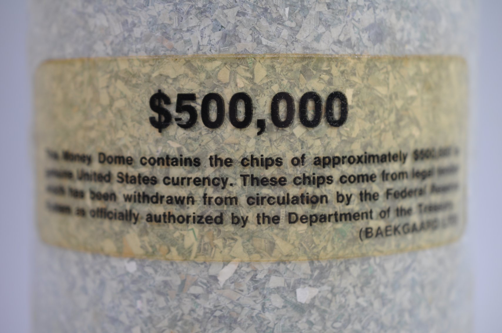 $500,000 Money Dome
