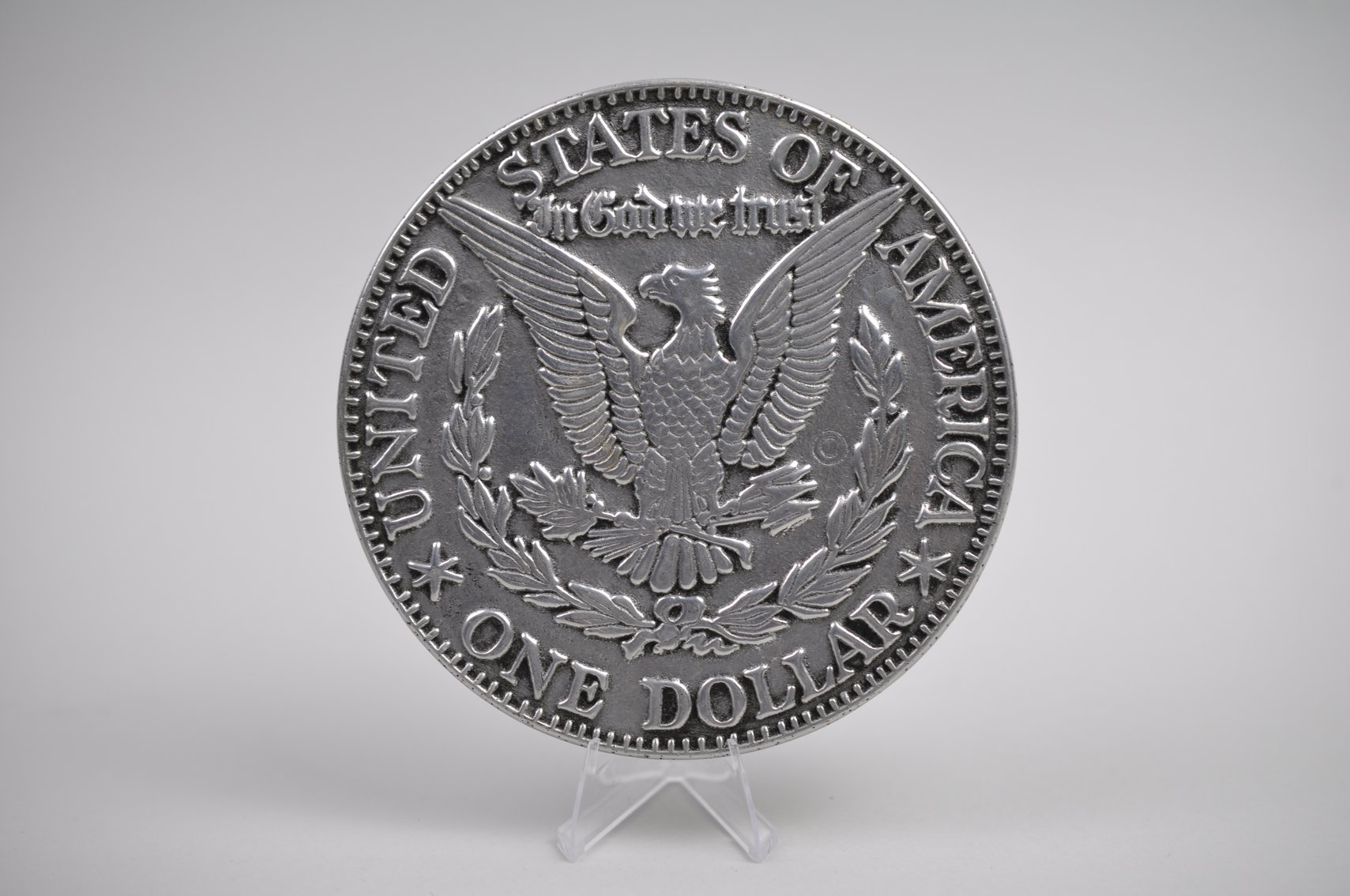 Oversized 1878 Morgan Dollar