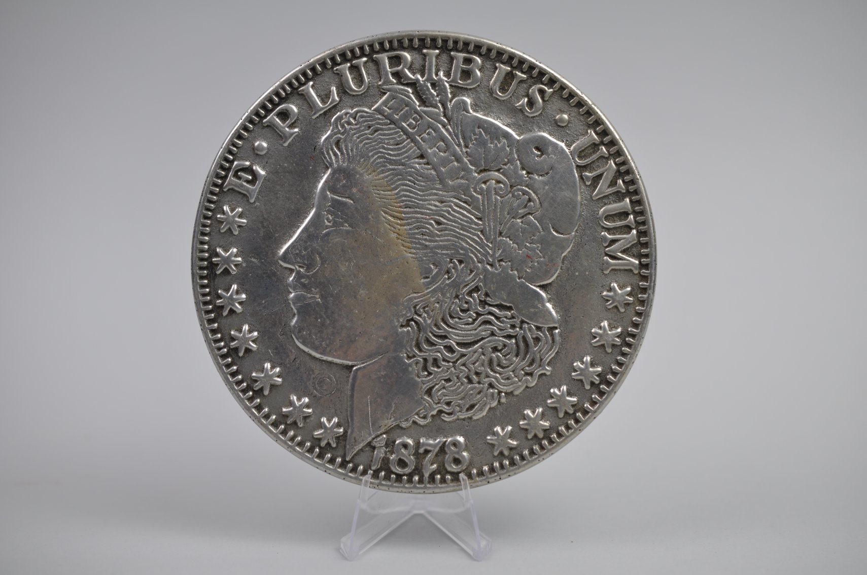 Oversized 1878 Morgan Dollar