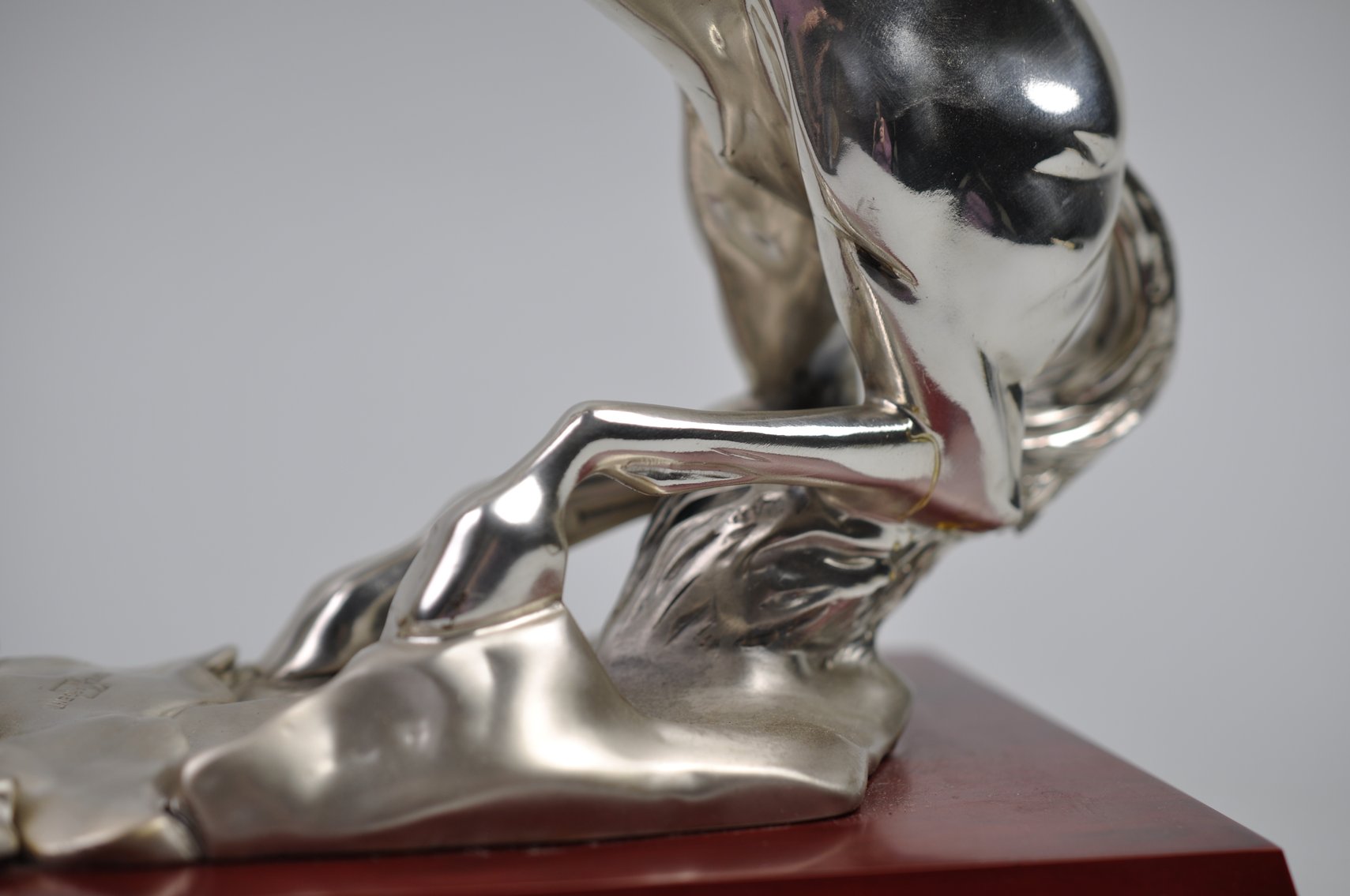 Linea Argenti Silver Plated Stallions Sculpture