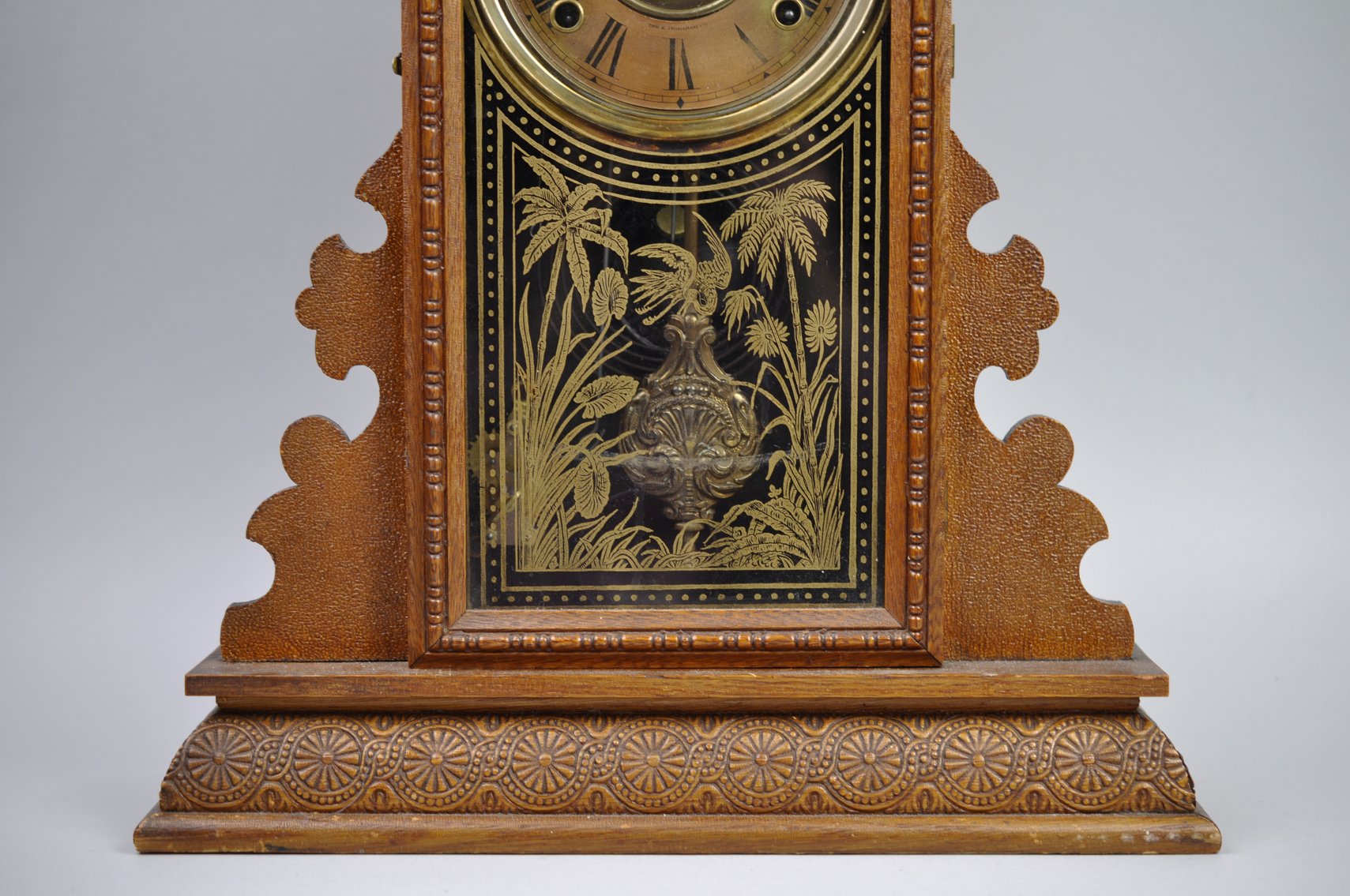 E. Ingraham Gingerbread Clock