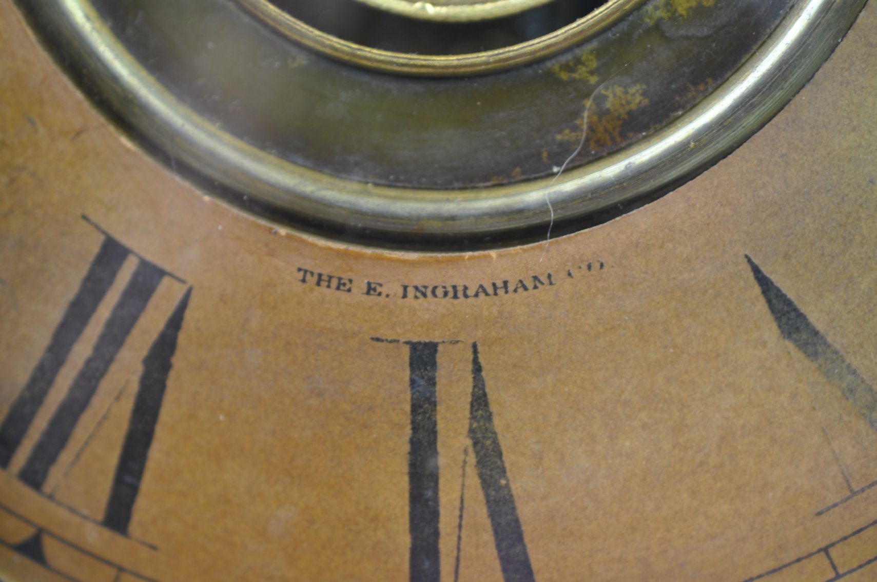 E. Ingraham Gingerbread Clock