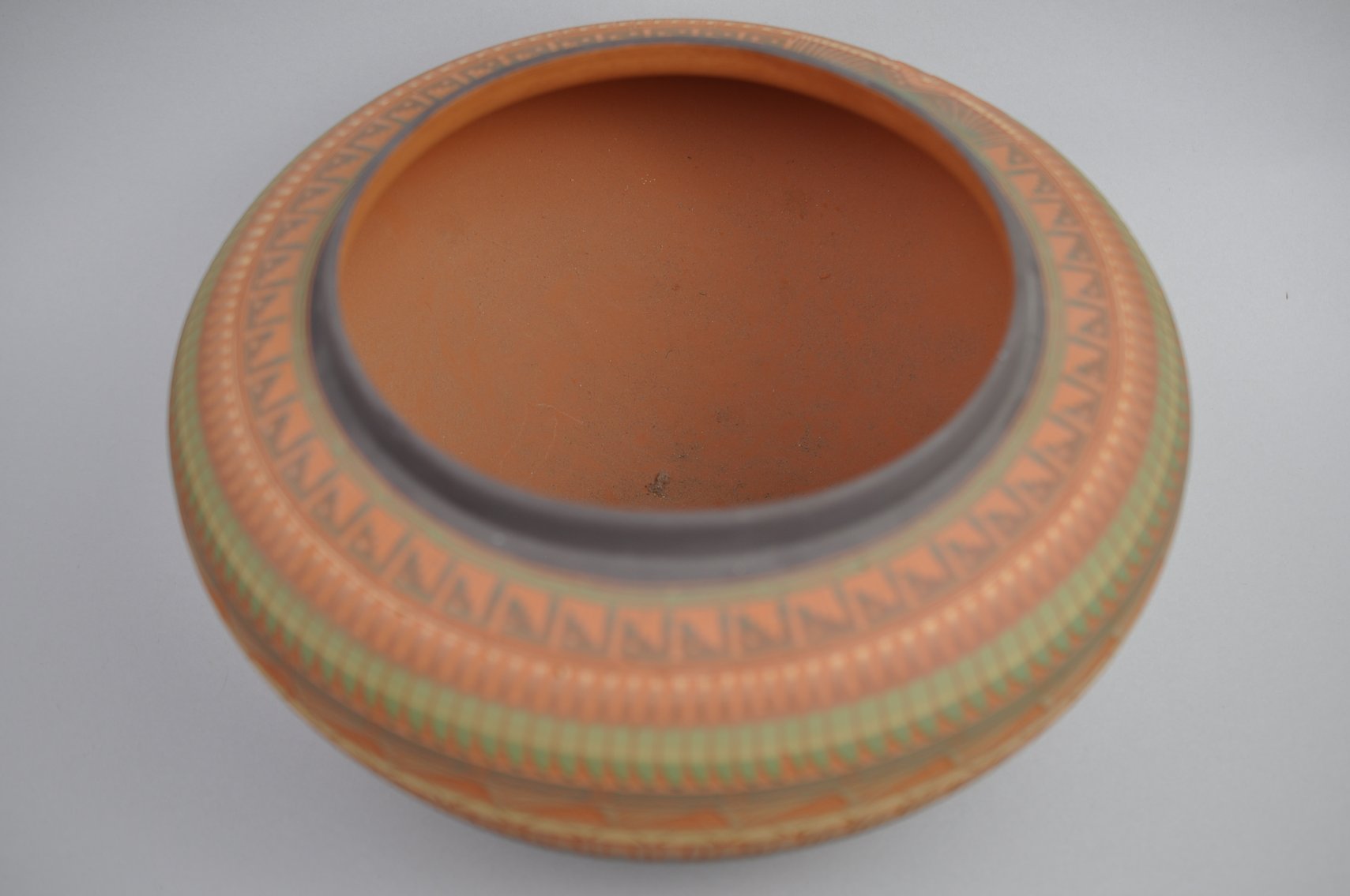 Navajo Pottery Vases w/ Ornate Carvings