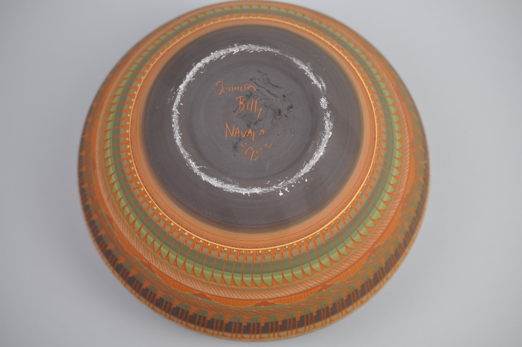 Navajo Pottery Vases w/ Ornate Carvings