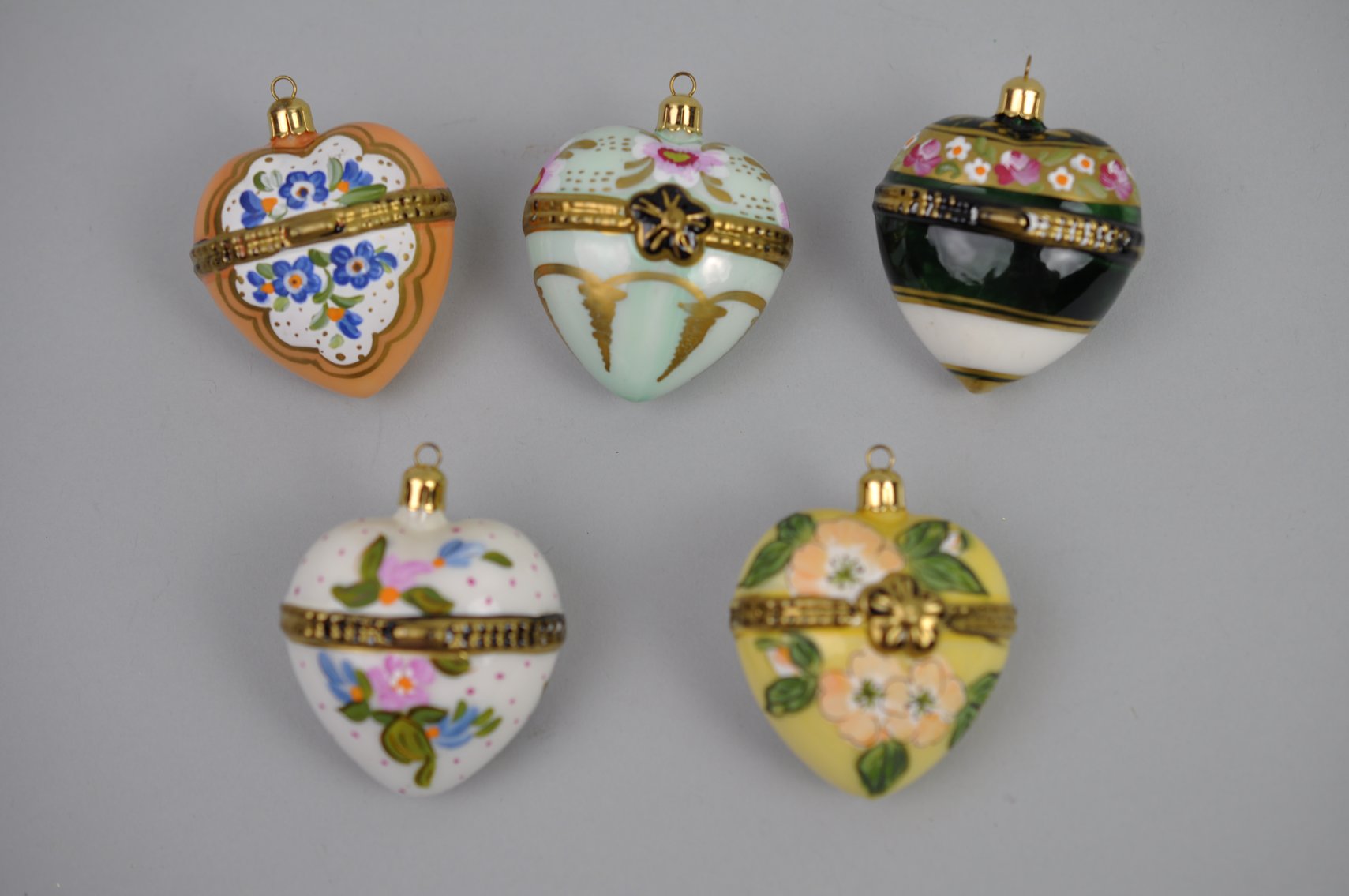 Cloisonne Eggs, Box Ornaments, and Knick Knacks