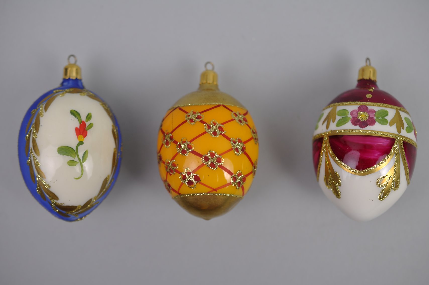 Cloisonne Eggs, Box Ornaments, and Knick Knacks