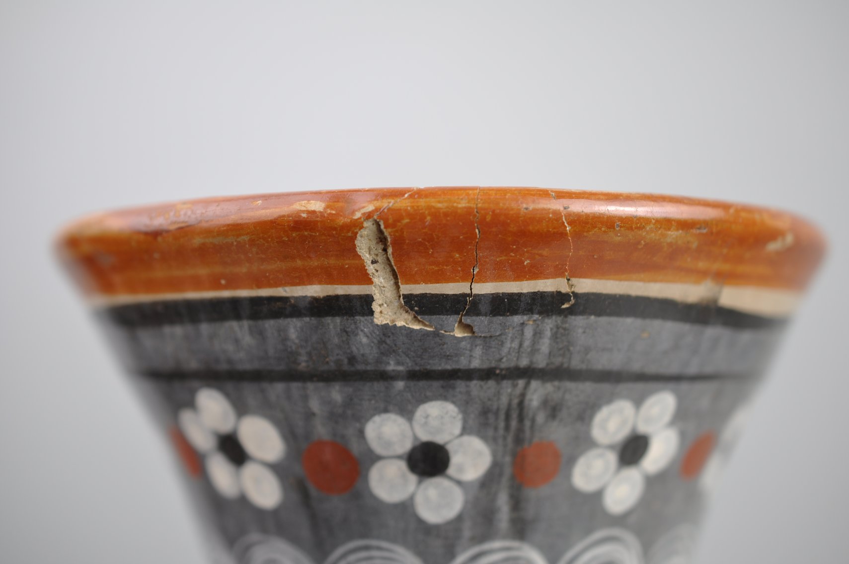 Tonalá Hand Painted Mexican Pottery Vases