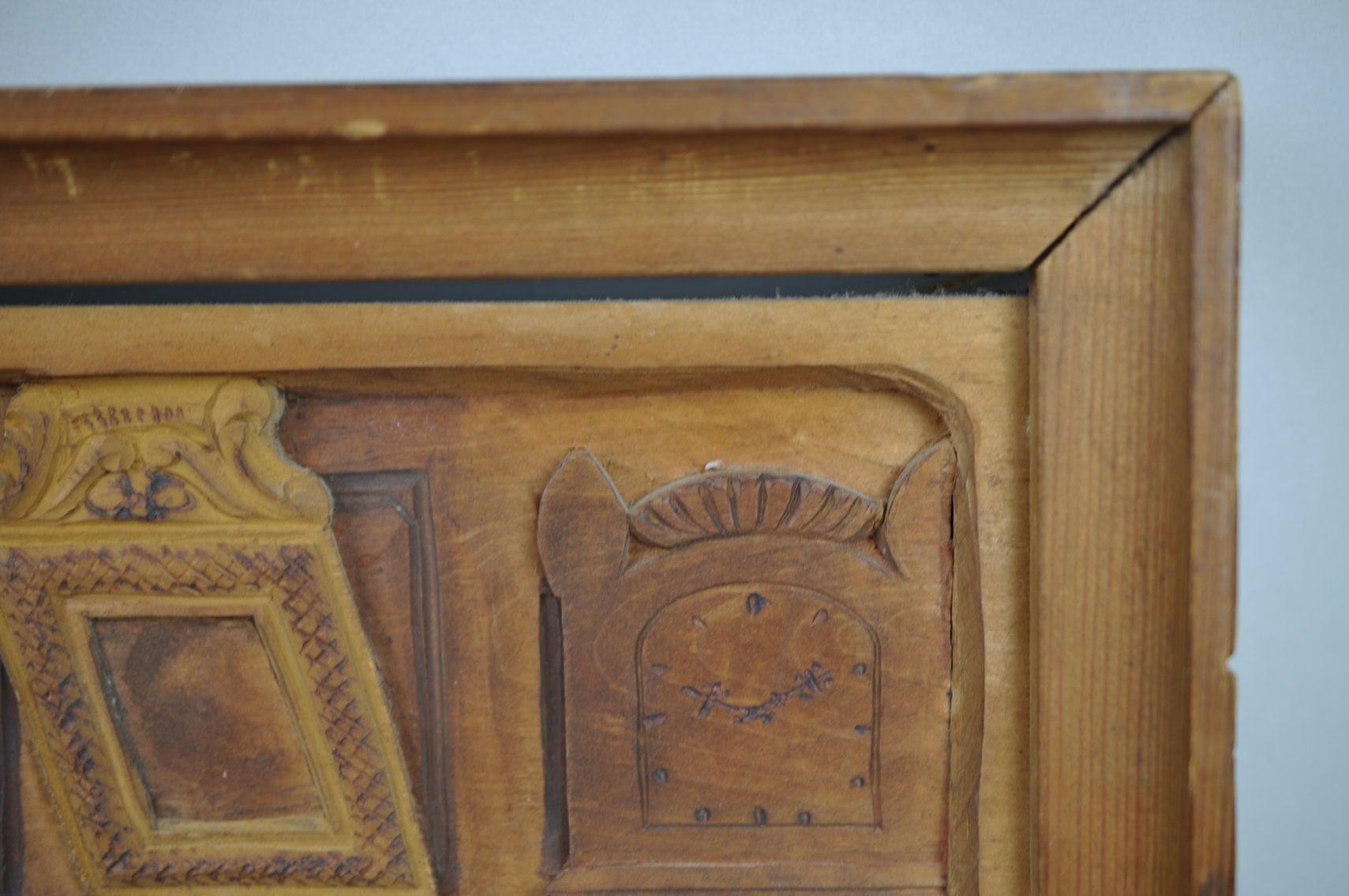Norwegian Hand Carved Wall Plaque
