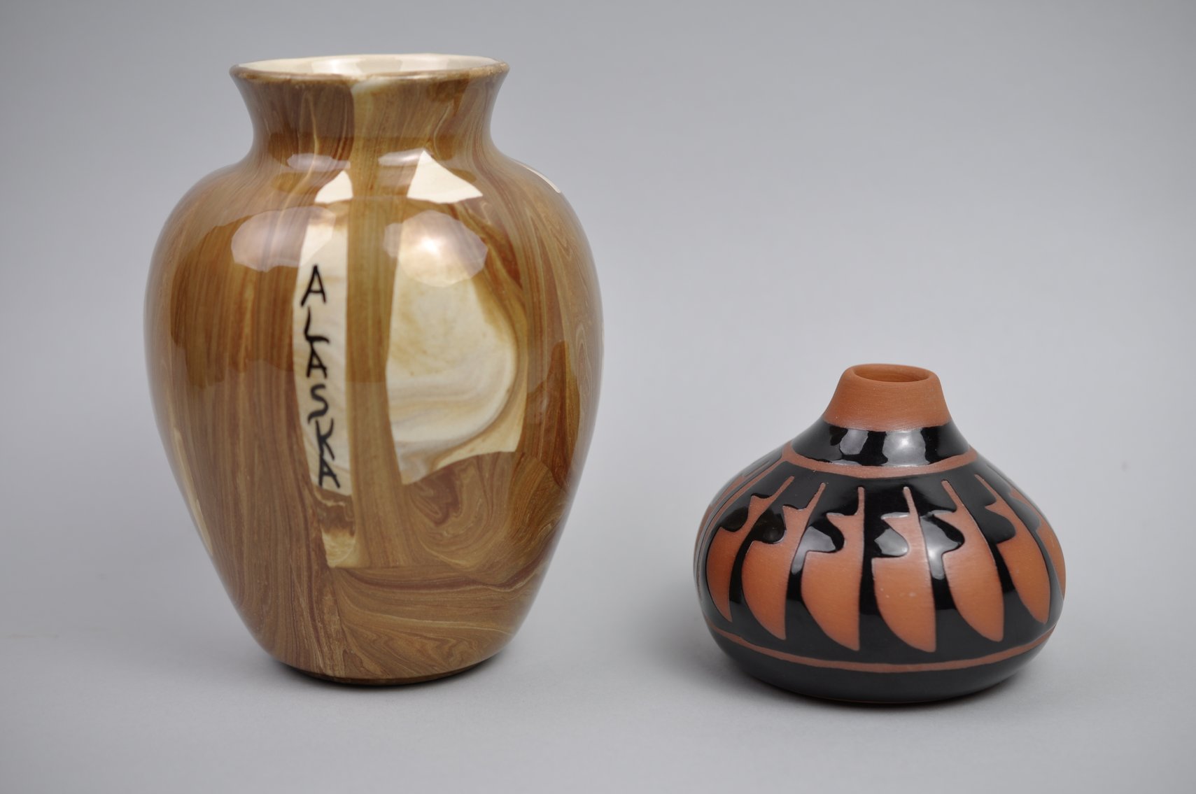 Native Pottery & Bird Figurines