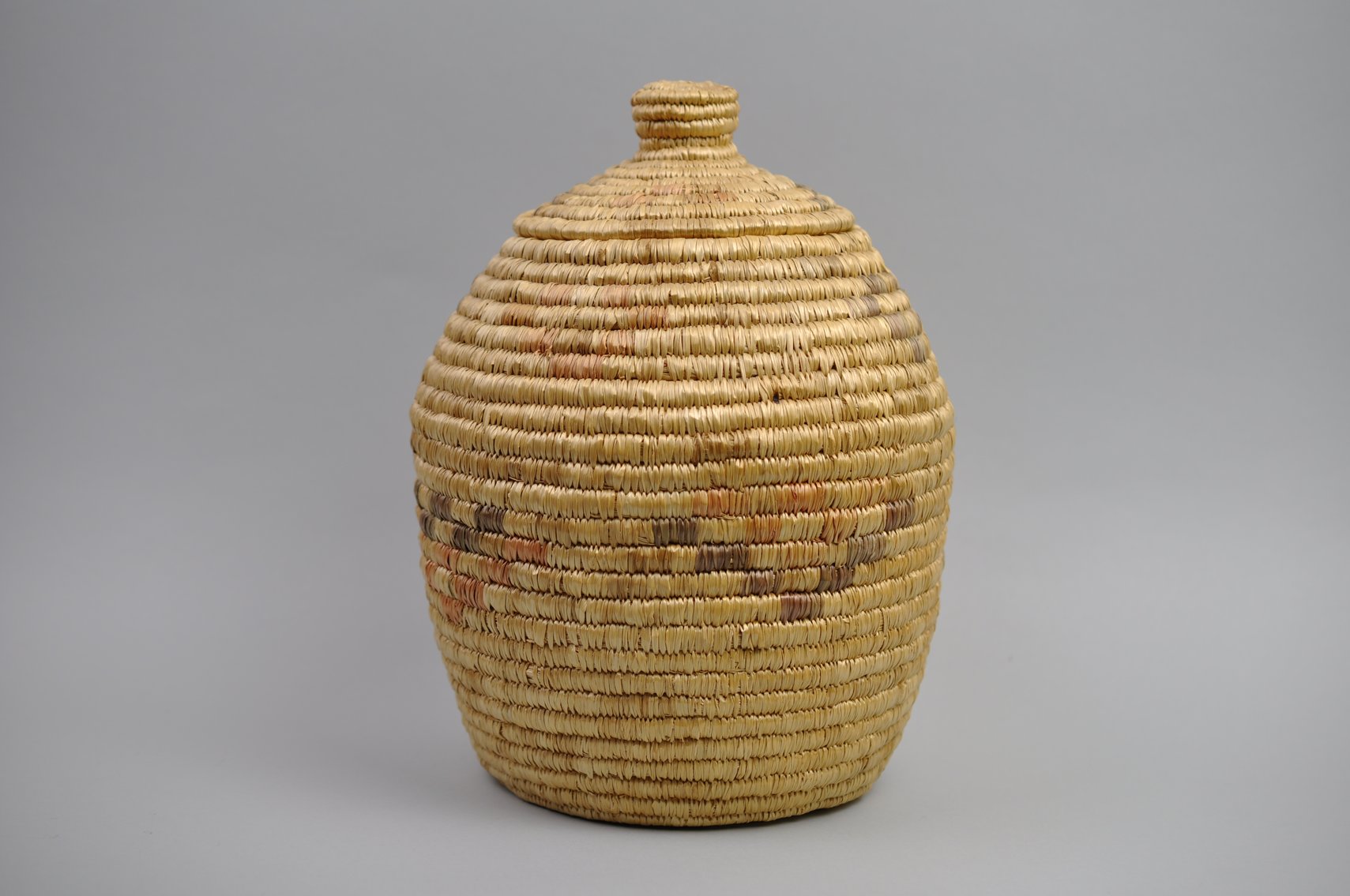 Native American Basket w/ Lid